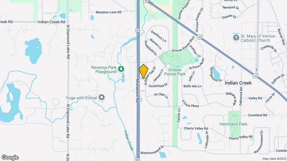 54 N Royal Oak Dr Map and Location Details
