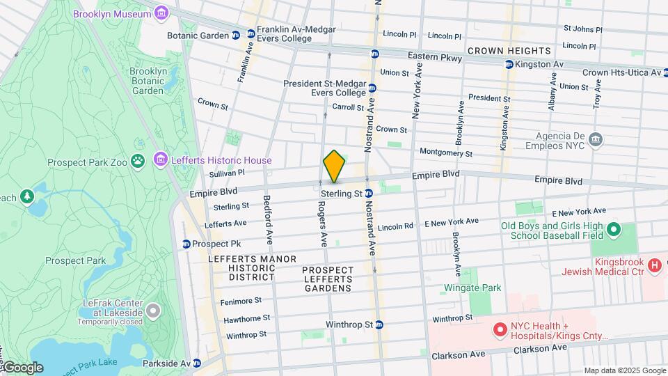 270 Empire Blvd Map and Location Details
