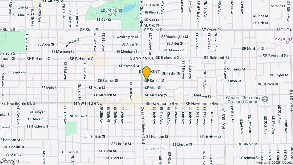 3922 SE Salmon St Map and Location Details