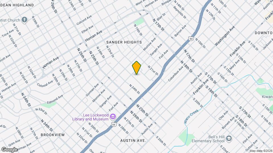 613 N 23rd St Map and Location Details