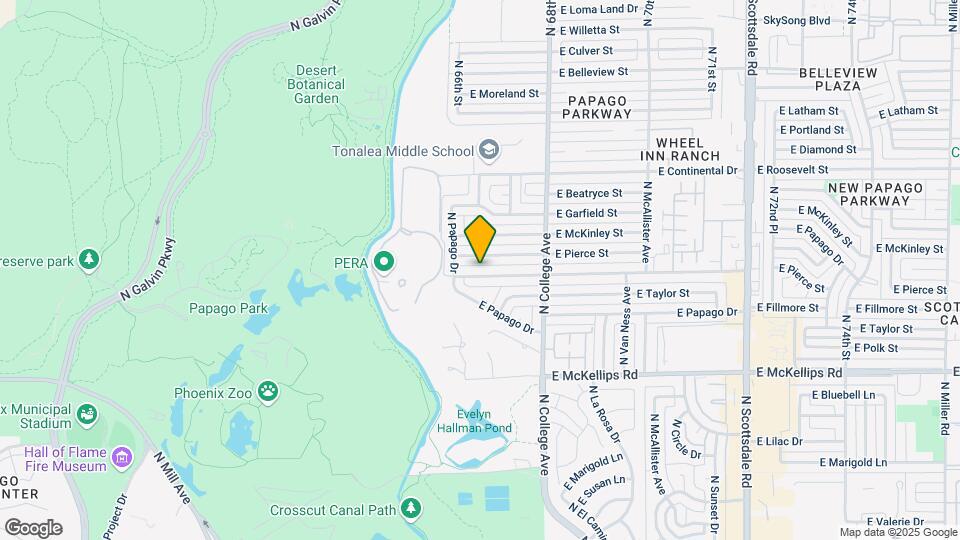 36 E Fillmore St Map and Location Details
