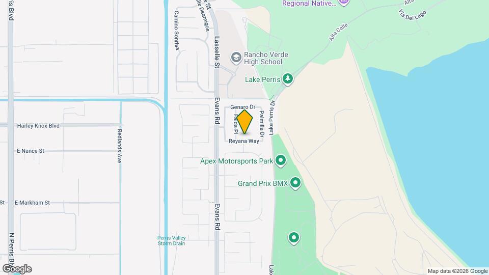 848 Reyana Way Mapa y Detalles de la Ubicación
