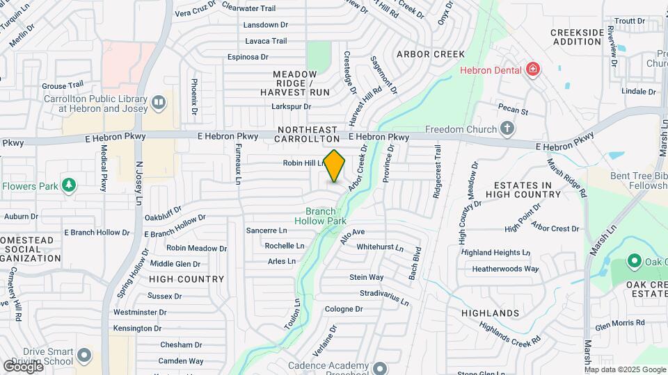 2051 Oakbluff Dr Map and Location Details