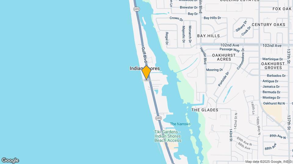 Pipers Run Apartments Indian - Map