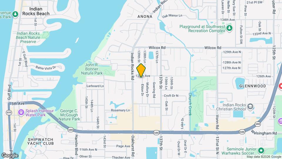 12308 Eldon Dr Mapa y Detalles de la Ubicación