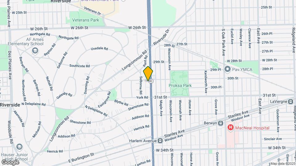 3006 S Harlem Ave Mapa y Detalles de la Ubicación
