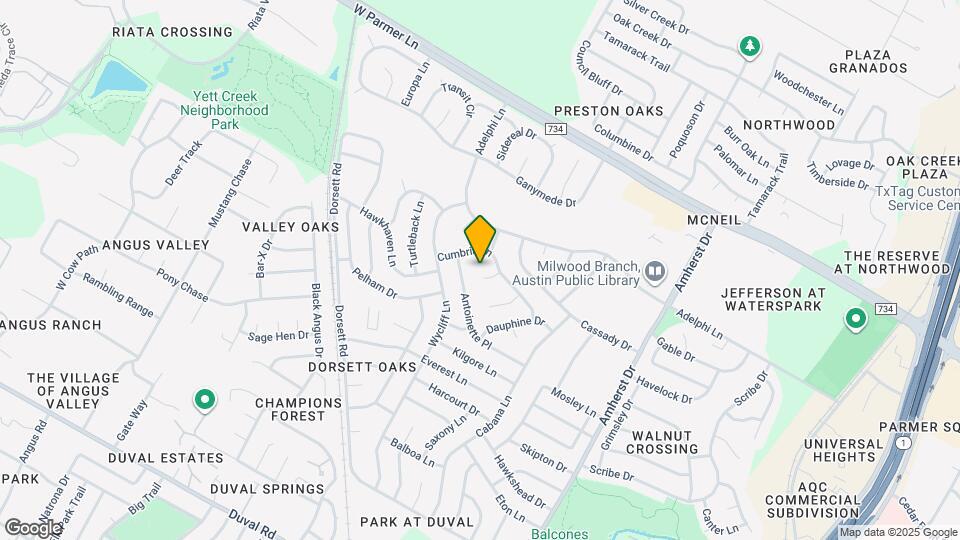 4404 Bouvet Ct Map and Location Details