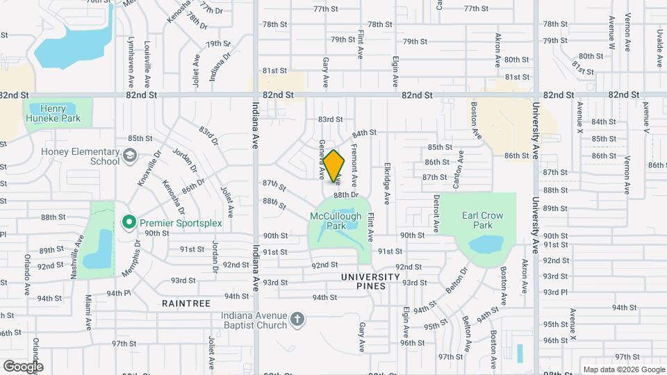 8422 Gary Ave Map and Location Details