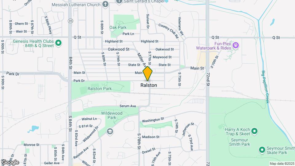 5702 S 77th St Map and Location Details