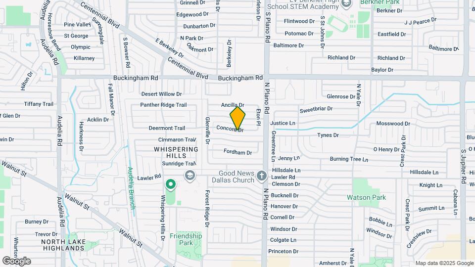 4612 Concord Dr Map and Location Details