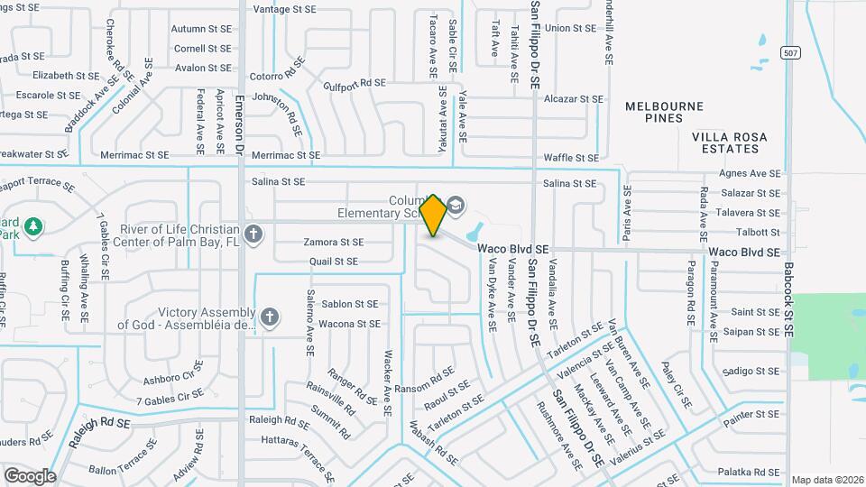 1227 Packer Rd SE Map and Location Details