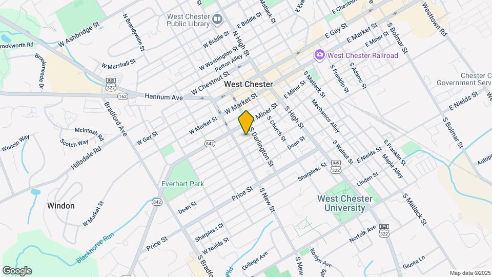 223 W Barnard St, Unit Apt B Map and Location Details