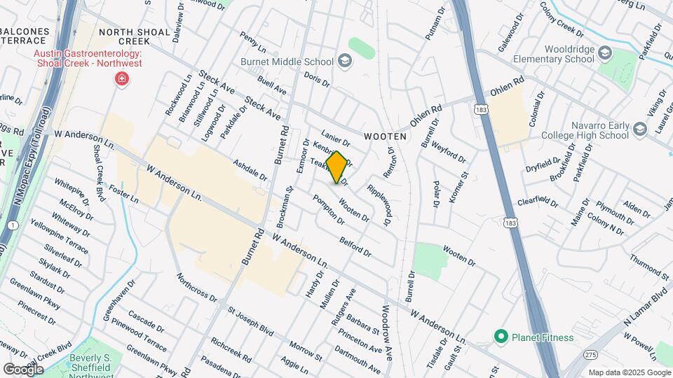 2008 Wooten Dr Map and Location Details