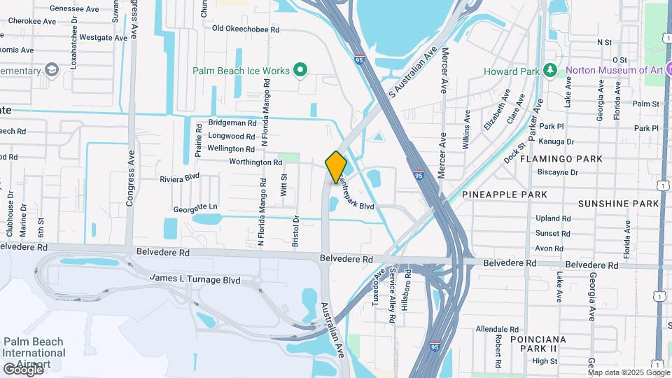 Indigo West Palm Beach Mapa y Detalles de la Ubicación