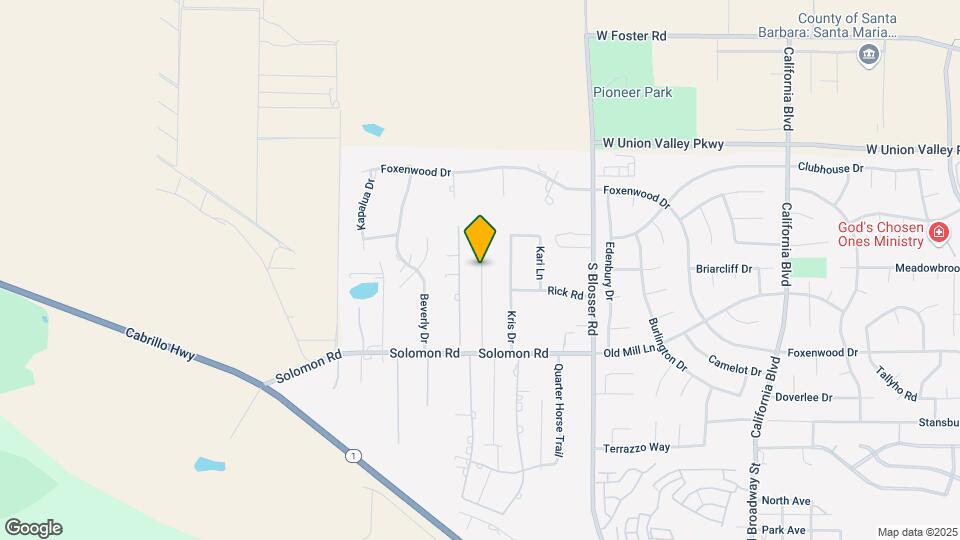 1434 Blush Ln Map and Location Details