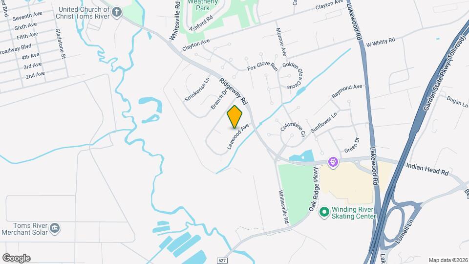 510 Leawood Ave Map and Location Details