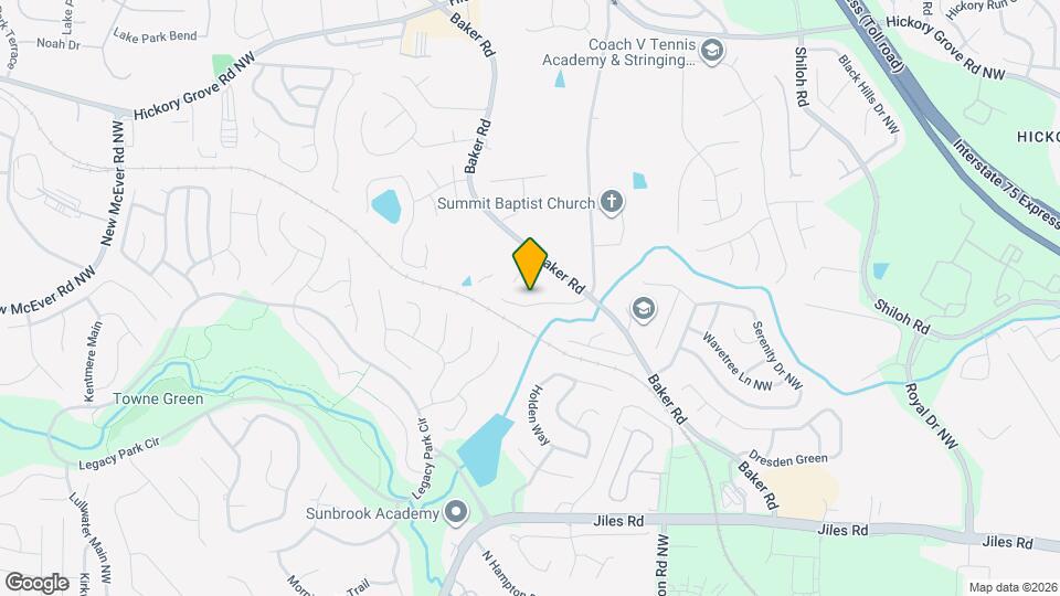 2362 Proctor Creek Enclave Map and Location Details