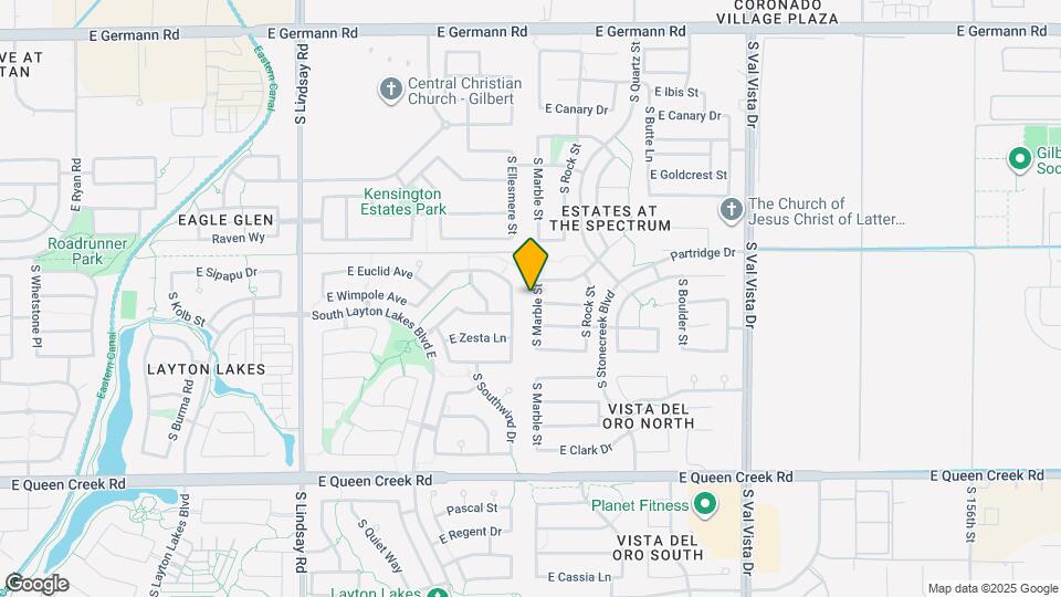 4480 S Marble St Map and Location Details