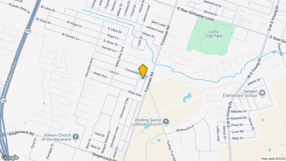 5705 Luminous Ln Map and Location Details