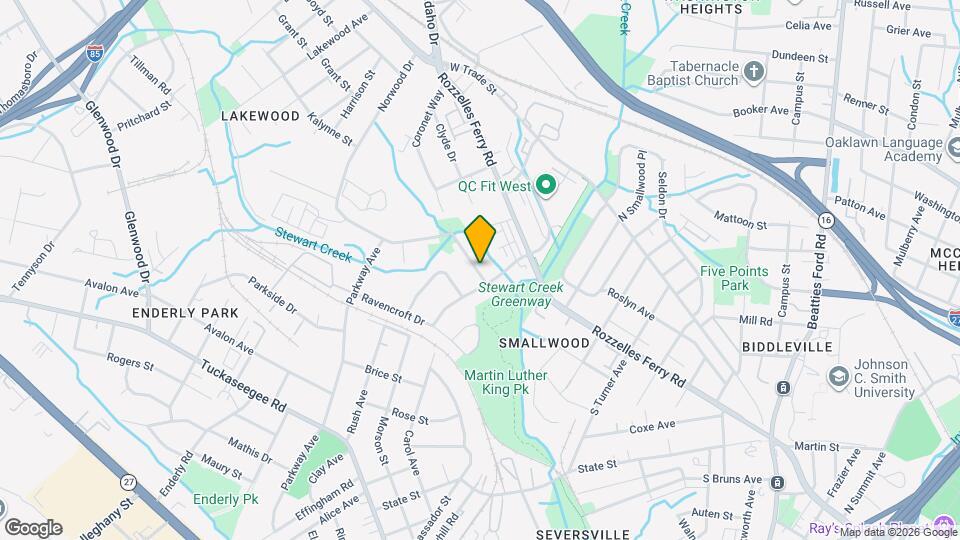 2710 Coronet Way Map and Location Details