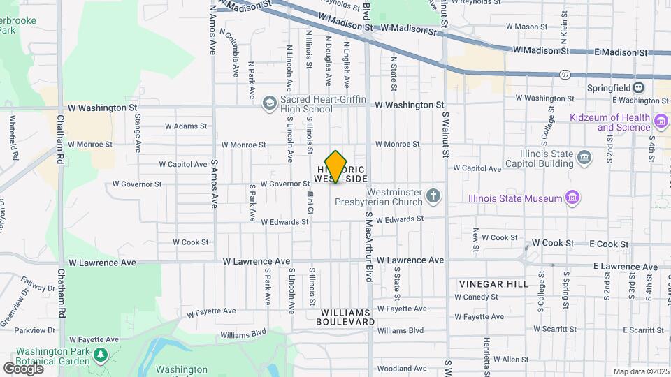 500 S Douglas Ave Map and Location Details