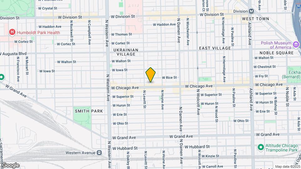 2138 W Chicago Ave, Unit A07C Map and Location Details