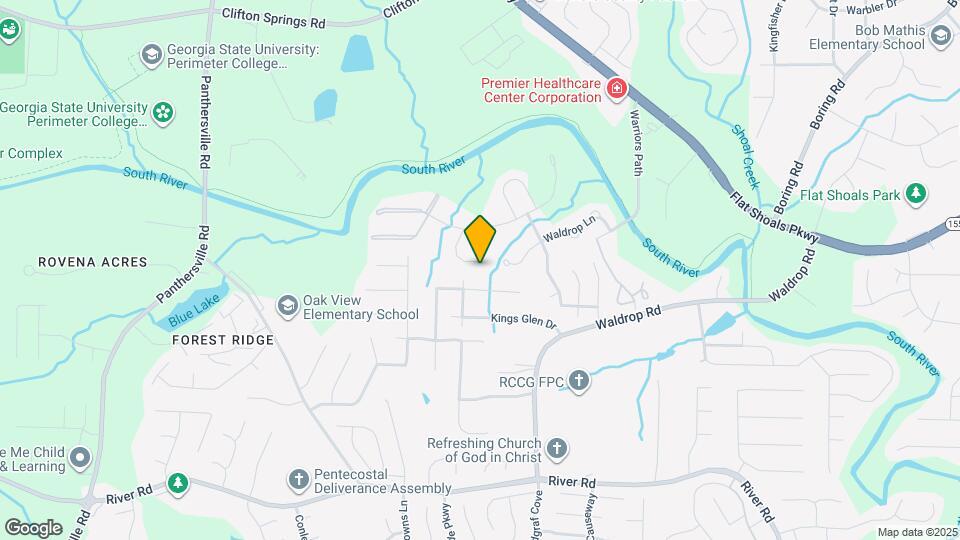 3527 Waldrop Trail Map and Location Details