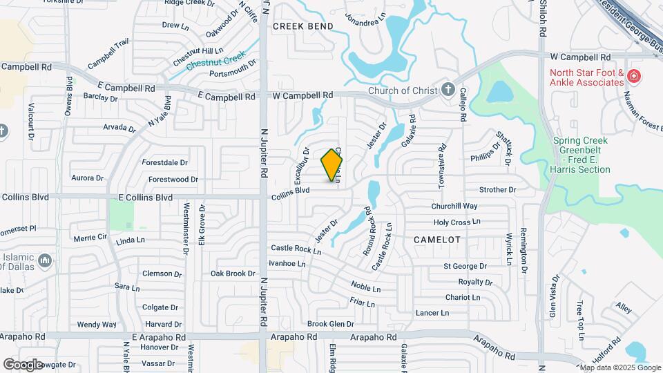 3217 Collins Blvd Map and Location Details