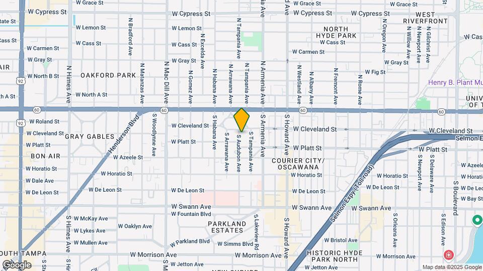 204 S Audubon Ave Mapa y Detalles de la Ubicación