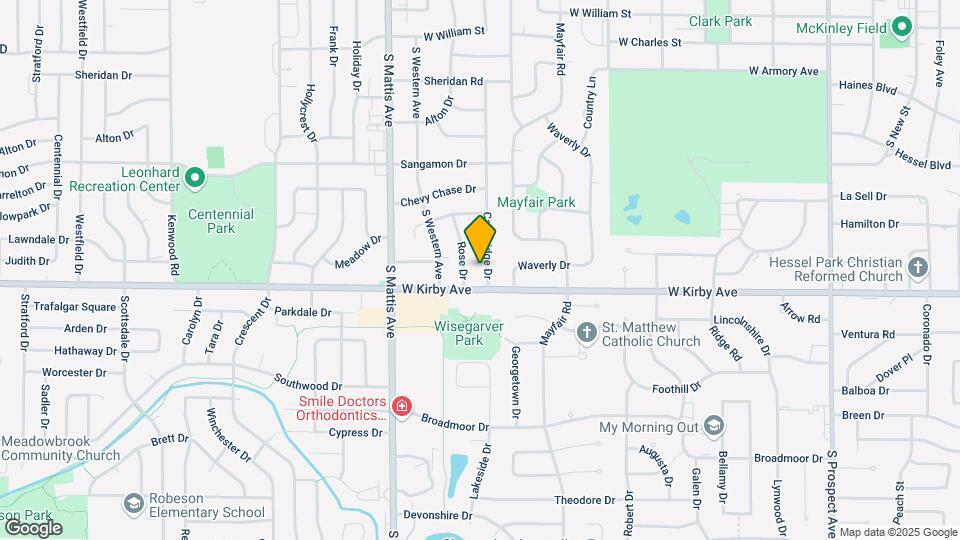 1503 Cambridge Dr Map and Location Details