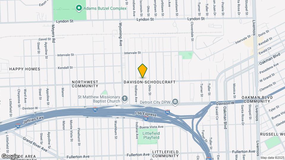 13903 Wisconsin St Map and Location Details