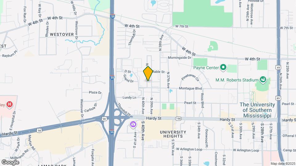 305 N 40th Ave Map and Location Details