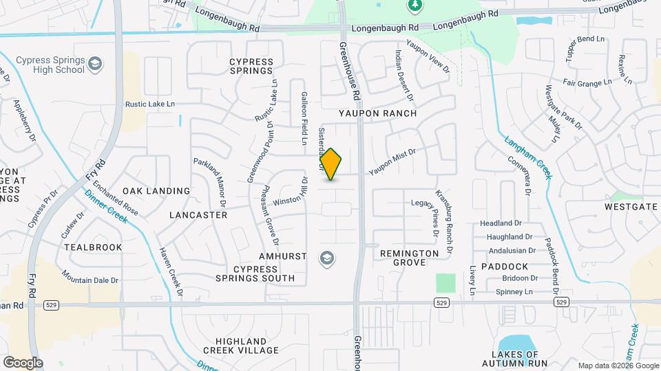19606 Narcissus Brook Ln Map and Location Details