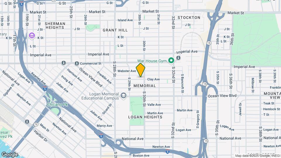 2982 Clay Ave Map and Location Details