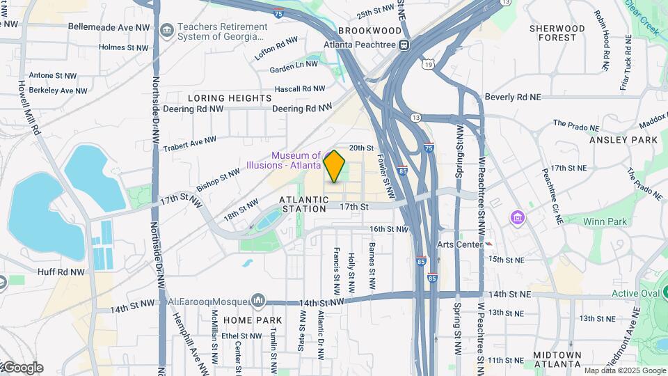 260-218 18th St NW Map and Location Details