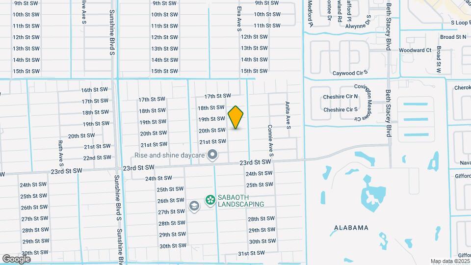 2709 20th St SW Map and Location Details