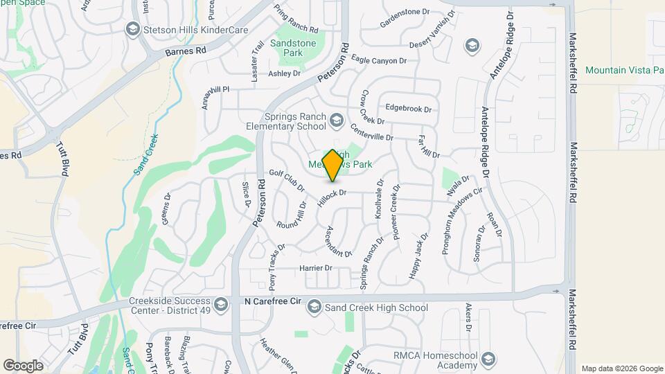 7012 Hillock Dr Map and Location Details