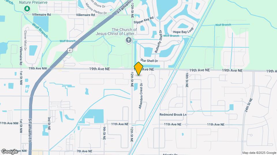 1707 Alhambra Crest Dr Map and Location Details
