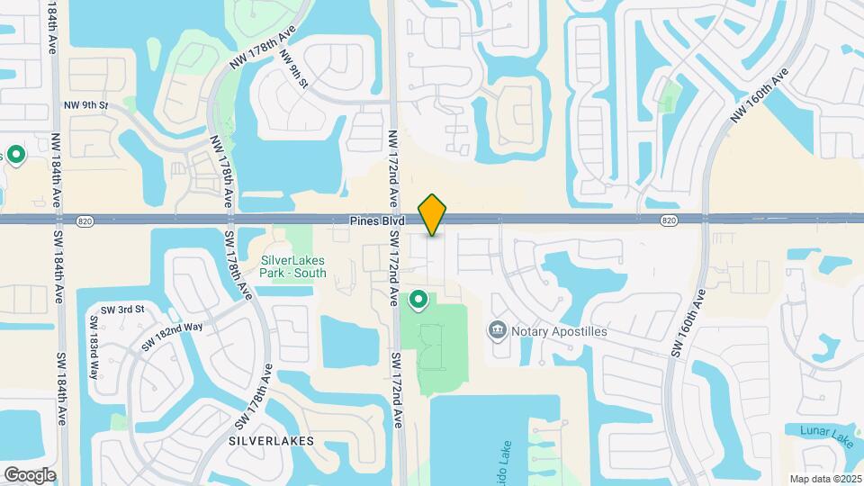 123 SW 171st Ln Map and Location Details