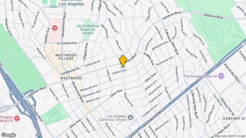 1220 Manning Ave Map and Location Details