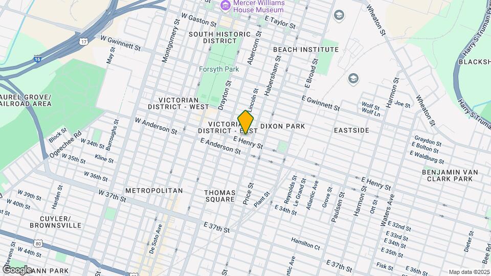 310 E Henry St Map and Location Details