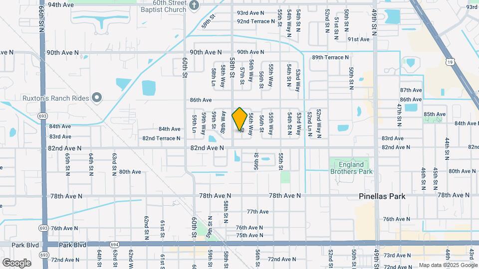 8300 57th St Map and Location Details