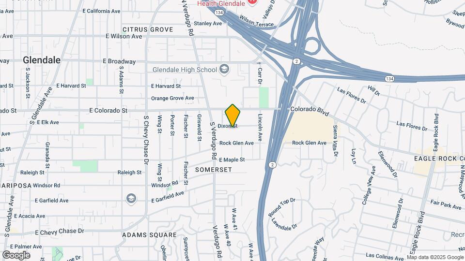 1438 Dixon St Map and Location Details