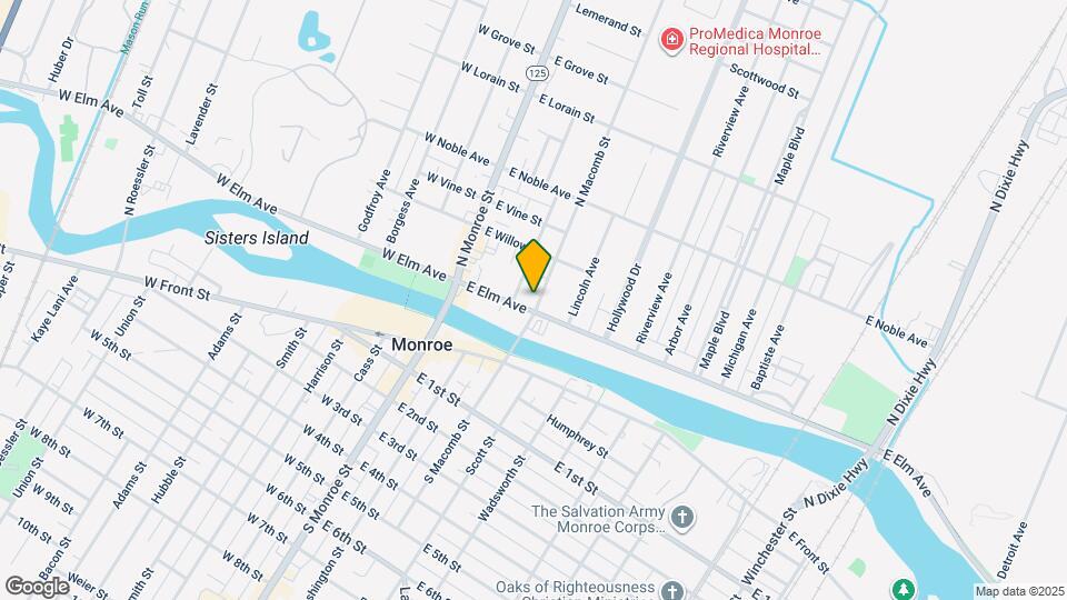 115 E Elm Ave, Unit F1 Mapa y Detalles de la Ubicación