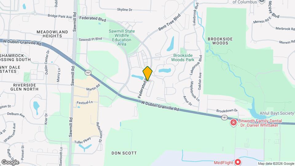 6835 Villabrook Dr Map and Location Details