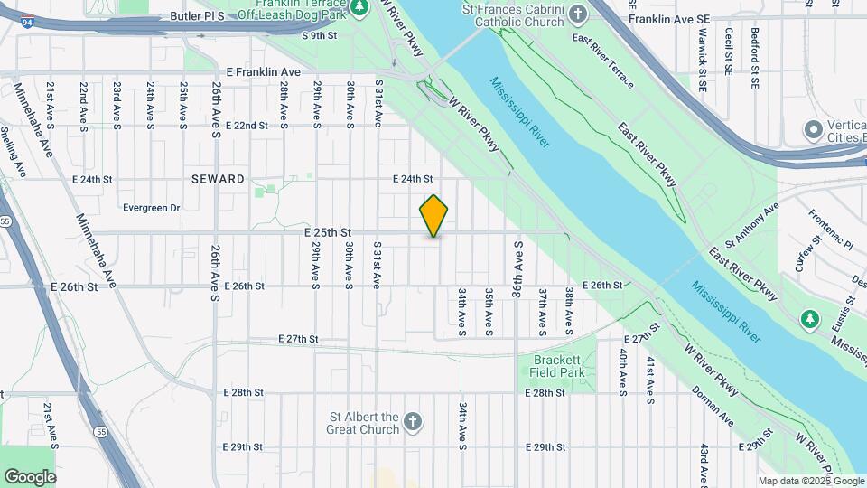 2508 33rd Ave S, Unit 3 Map and Location Details