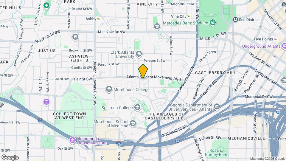 Ashley Scholars Landing II Mapa y Detalles de la Ubicación