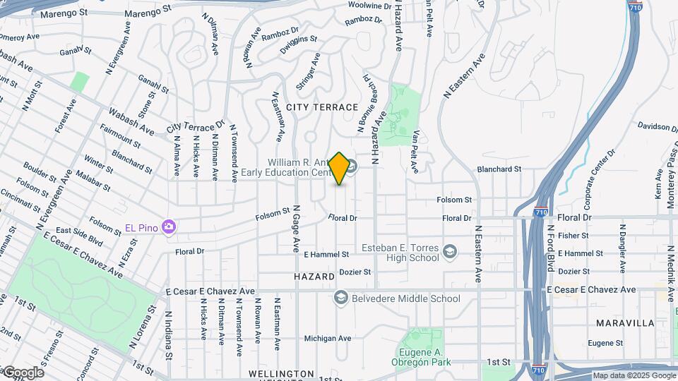 806 N Record Ave Map and Location Details