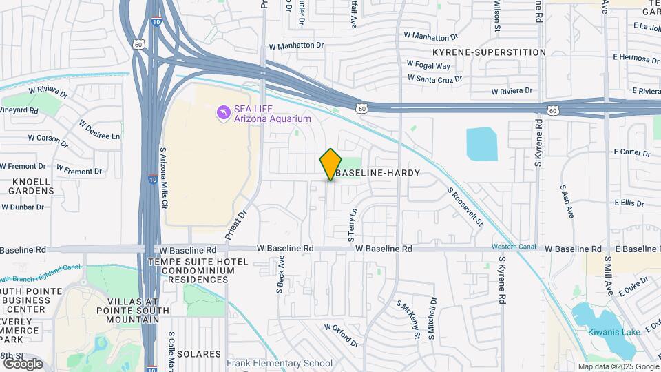 4810 S Beck Ave Map and Location Details