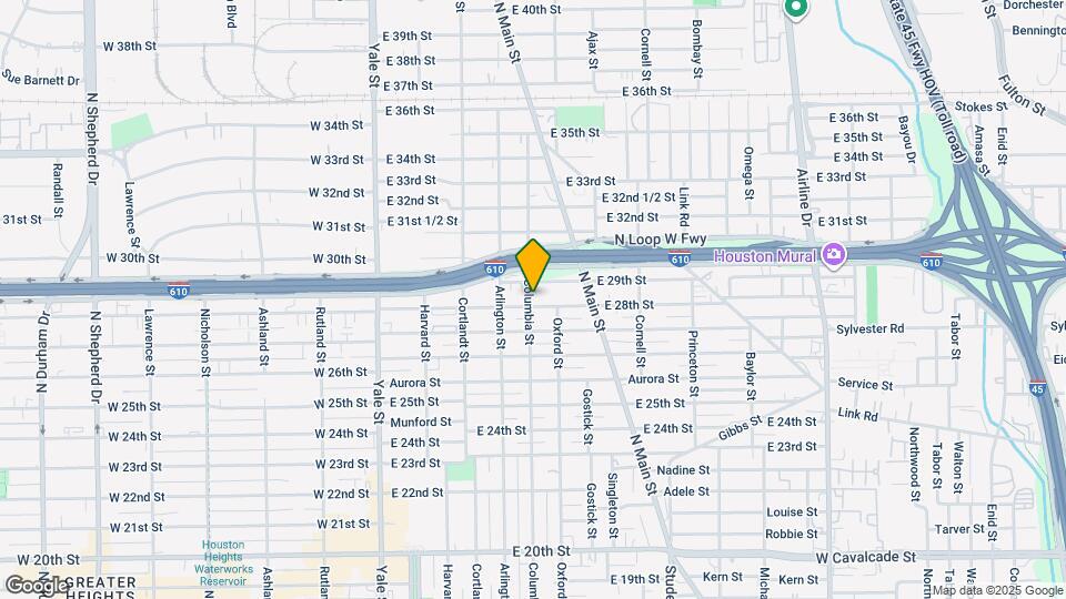 501 E 28th St Map and Location Details